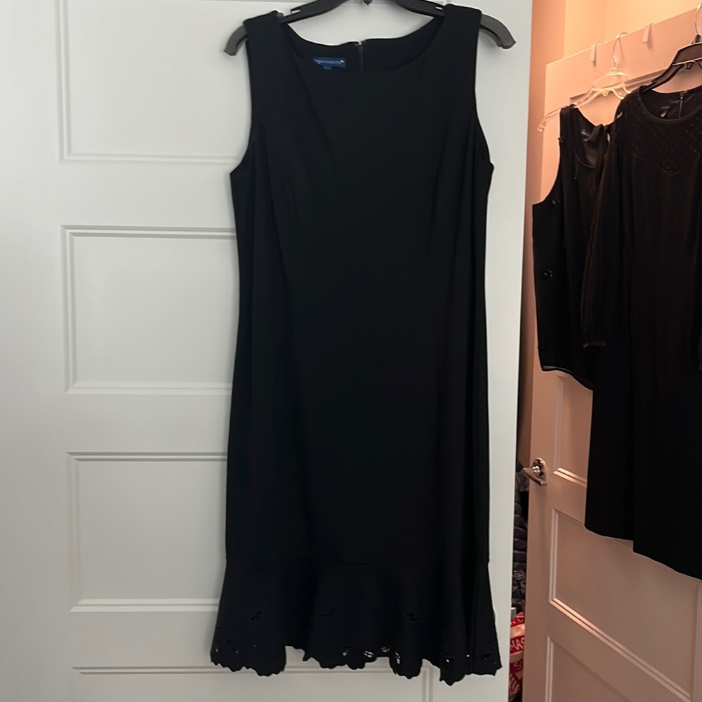Beautiful black dress.